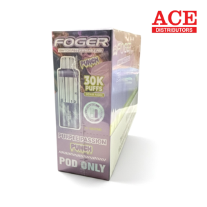 FOGER SWITCH PRO 30000 PUFFS DISPOSABLE POD 5CT BOX - PURPLE PASSION