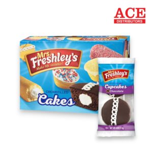 MRS. FRESHLEYS CHOCOLATE CUPCAKE 2PK 6CT