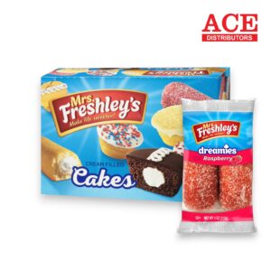 MRS. FRESHLEYS RASPBERRY DREAMIES 2PK 8CT