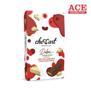DUBAI CHOCOLATE MILK CHOCOLATE WITH CHEESECAKE 37GM 24CT