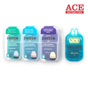 BOUTIQ SWITCH V5 LIQUID DIAMOND THCP DISPOSABLE 2G - 10CT