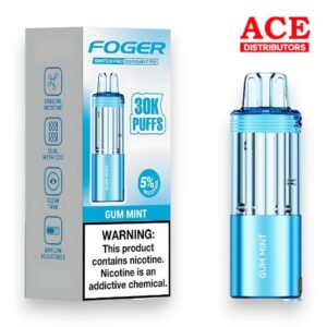 FOGER SWITCH PRO 30000 PUFFS DISPOSABLE POD 5CT BOX - GUM MINT