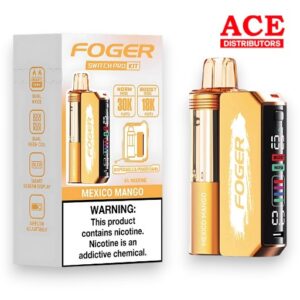 FOGER SWITCH PRO 30000 PUFFS DISPOSABLE KIT 5CT BOX - MEXICO MANGO
