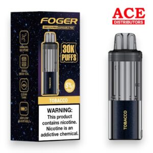FOGER SWITCH PRO 30000 PUFFS DISPOSABLE POD 5CT BOX - TOBACCO