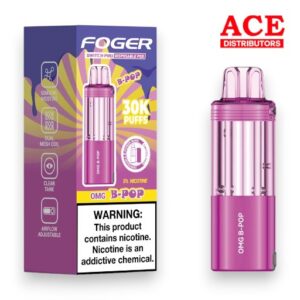 FOGER SWITCH PRO 30000 PUFFS DISPOSABLE POD 5CT BOX - OMG B-BURST