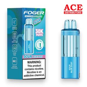 FOGER SWITCH PRO 30000 PUFFS DISPOSABLE POD 5CT BOX - SOUR BLUE DUST
