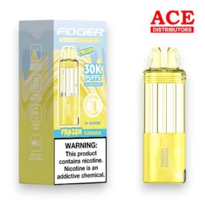 FOGER SWITCH PRO 30000 PUFFS DISPOSABLE POD 5CT BOX - FROZEN BANANA