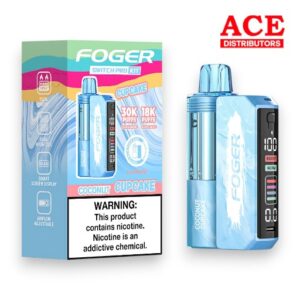 FOGER SWITCH PRO 30000 PUFFS DISPOSABLE KIT 5CT BOX - COCONUT CUPCAKE