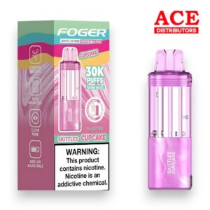 FOGER SWITCH PRO 30000 PUFFS DISPOSABLE POD 5CT BOX - SKITTLES CUPCAKE