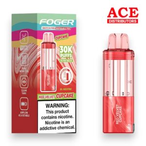 FOGER SWITCH PRO 30000 PUFFS DISPOSABLE POD 5CT BOX - RED VELVET CUPCAKE