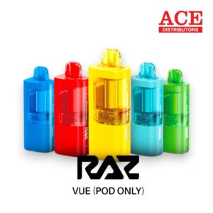 RAZ VUE 50000 PUFFS DISPOSABLE POD 5CT BOX