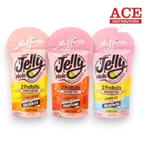 MUFFINS JELLY HOLE 4.2GM PREROLL 2PK/10CT