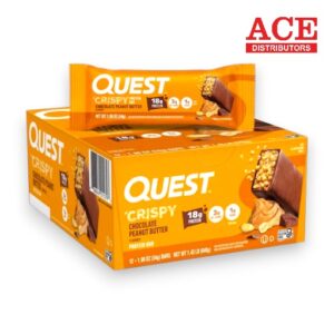 QUEST PROTEIN BAR CRISPY CHOCOLATE PEANUT BUTTER 1.90OZ 12CT