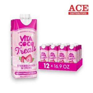 VITA COCO TETRA PAK 17OZ 0.5L 12CT STRAWBERRY CREAM