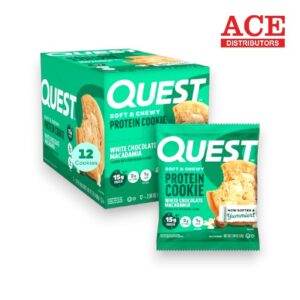 QUEST PROTEIN COOKIE 2.04OZ WHITE CHOCOLATE 12CT