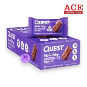 QUEST PROTEIN BAKE SHOP BROWNIE CHOCOLATE 1.98OZ 10CT