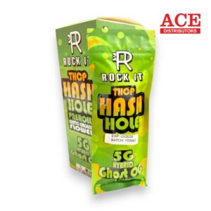 ROCK IT HASH HOLE 5GM THC-P EXOTIC PREROLL 2PK/5CT - GHOST OG HYBRID