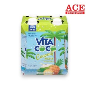 VITA COCO TETRA PAK 17OZ 0.5L 4CT PINEAPPLE
