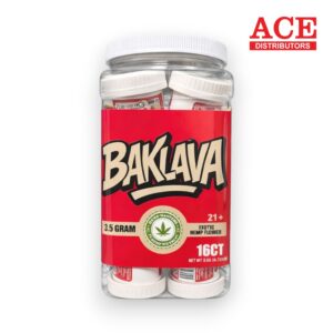 HEMP MASTER EXOTIC FLOWER 3.5G/16CTJAR - BAKLAVA