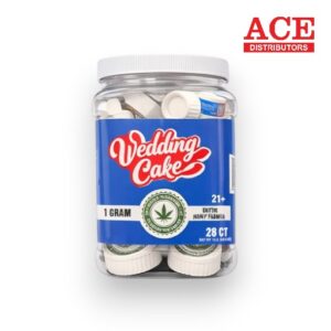 HEMP MASTER EXOTIC FLOWER 1G 28CTJAR - WEDDING CAKE