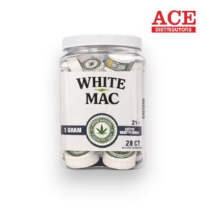 HEMP MASTER EXOTIC FLOWER 1G 28CTJAR - WHITE MAC