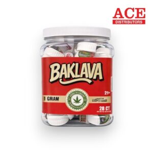 HEMP MASTER EXOTIC FLOWER 1G 28CTJAR - BAKLAVA
