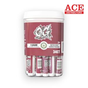 HEMP MASTER EXOTIC PREROLL 1G 16CTJAR - OG