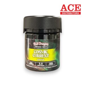RED DRAGON 3.5GM THC-P EXOTIC FLOWER -COSMIC CURRENT SATIVA