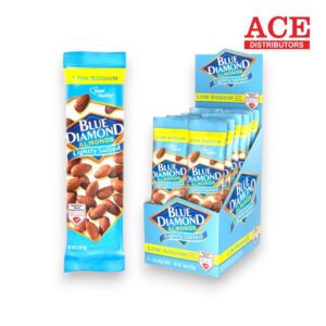 BLUE DIAMOND ALMONDS LIGHTLY SALTED 1.5OZ 12CT