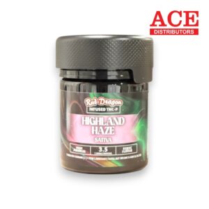 RED DRAGON 3.5GM THC-P EXOTIC FLOWER -HIGHLAND HAZE SATIVA