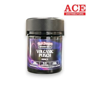 RED DRAGON 3.5GM THC-P EXOTIC FLOWER -VOLCANIC PUNCH INDICA