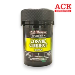 RED DRAGON 7GM THC-P  FLOWER -COSMIC CURRENT SATIVA