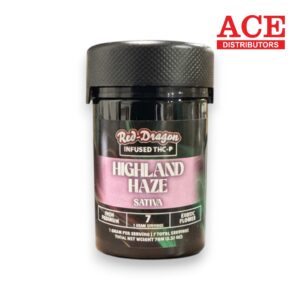 RED DRAGON 7GM THC-P  FLOWER -HIGHLAND HAZE SATIVA