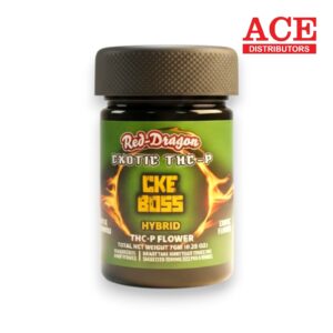 RED DRAGON 7GM THC-P  FLOWER -CAKE BOSS HYBRID