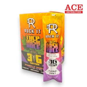 ROCK IT HASH HOLE 3GM THC-P EXOTIC PREROLL 25CT - PINEAPPE RUNTZ SATIVA