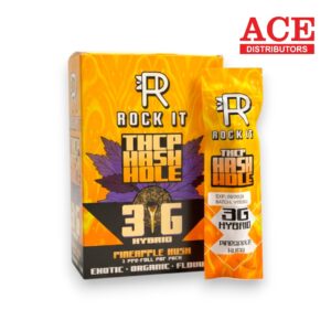 ROCK IT HASH HOLE 3GM THC-P EXOTIC PREROLL 25CT - PINEAPPLE KUSH HYBRID