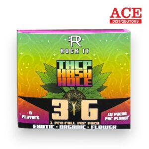 ROCK IT HASH HOLE 3GM THC-P EXOTIC PREROLL 90CT ASST. FLAVOR