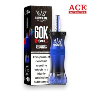 AL FAKHER HOOKAH 60000 PUFF DISPOSABLE 1CT EACH -BLUEBERRY RASPBERRY
