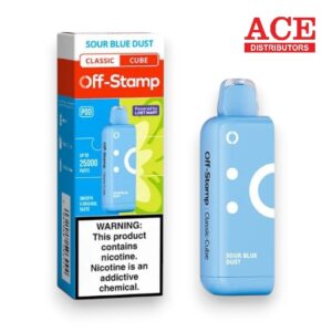 OFF-STAMP CLASSIC CUBE 25000PUFF POD 5CT -SOUR BLUE DUST