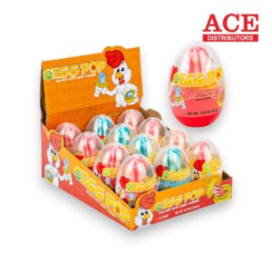 TOY EGG POP DIP-N-LICK 12CT BOX