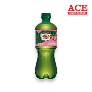 CANADA DRY FRUIT SPLASH STRAWBERRY 20OZ 24CT
