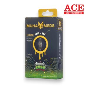 MUHA MEDS 2G THC-P CARTRIDGE 5CT -PLATINUM KUSH HYBRID