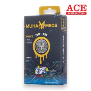 MUHA MEDS 2G THC-P CARTRIDGE 5CT -GUSH MINTZ INDICA