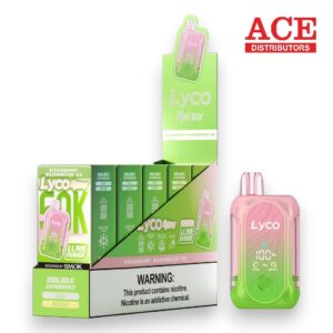 LYCO MINI 50000 PUFFS DISPOSABLE 5CT BOX -STRAWBERRY WATERMELON ICE
