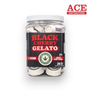 HEMP MASTER EXOTIC FLOWER 1G 28CTJAR - BLACK CHERRY GELATO