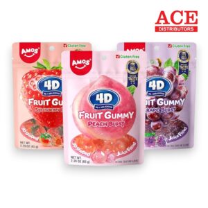 PEG 4D FRUIT GUMMY 6OZ