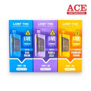 LOST THC V3 7500MG LIVE RESIN THC-P DISPOSABLE 5CT