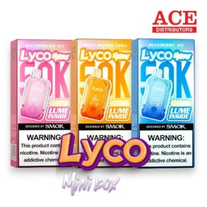 LYCO MINI 50000 PUFFS DISPOSABLE 5CT BOX