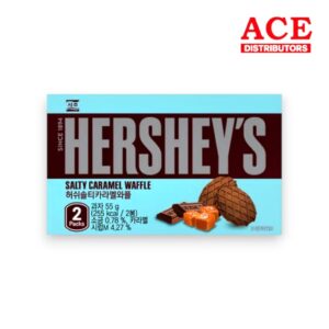 HERSHEY EXOTIC SALTY CARAMEL WAFFLE 55G