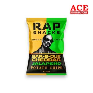 RAP SNACKS 2OZ $1.99 SNOOP DOGG BBQ CHEDDAR JALAPENO